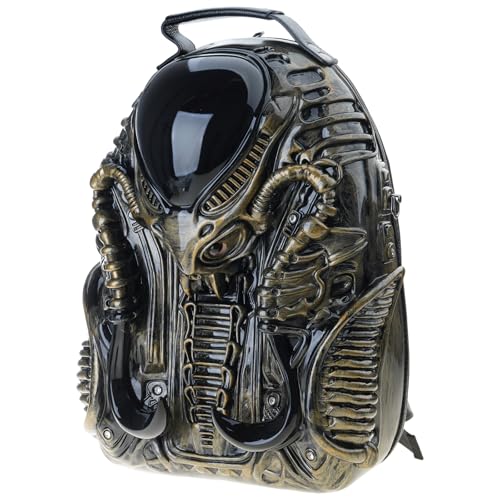 Ddujbtp Frauen Rucksack Vorhersage Handtasche Xenomorph Geformt Halloween Mann Neuheit Reisen von Ddujbtp