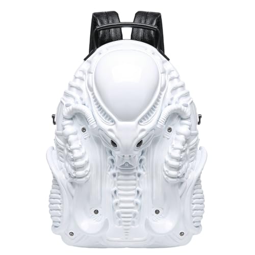 Ddujbtp Frauen Rucksack Vorhersage Handtasche Xenomorph Geformt Halloween Mann Neuheit Reisen von Ddujbtp