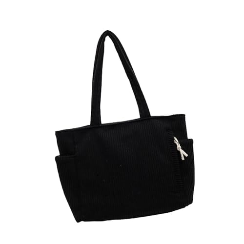 Ddujbtp Frauen Umhängetasche Große Kapazität Achselhöhle Feste Farbe Cord Cord Einfacher Handtasche All Matching Achselmaterial Damen Schulterkabel Festkörper Achselgröße Große Kapazität Handtasche von Ddujbtp