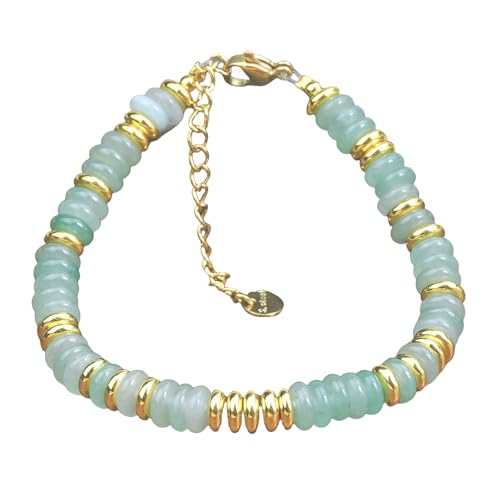 Ddujbtp Handgefertigtes Armband Bunte Natursteinperlen Handchain Frauen Schmuck Handgefertigt Edelstein Accessoire Wasserdichtem Modeschmuck Ddujbtp Handgefertigtes Armband Bunte Natursteinperlen Handchain Frauen Schmuck Handgefertigt Edelstein Accessoire Wasserdichtem Modeschmuck von Ddujbtp