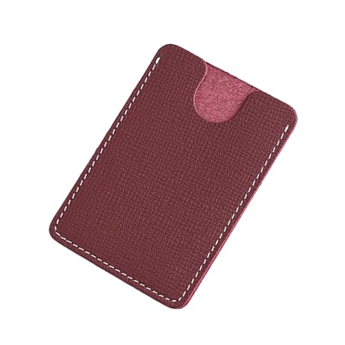 Ddujbtp Herren Geldbörse Kompakte PU Leder Kurze Geldbörsen Bankkartengeldbörsen Multifunktionaler Kartenhalter für Business und Reisen, claret, Taschen-Organizer von Ddujbtp