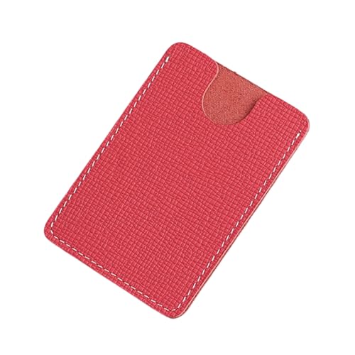 Ddujbtp Herren Geldbörse Kompakte PU Leder Kurze Geldbörsen Bankkartengeldbörsen Multifunktionaler Kartenhalter für Business und Reisen, rot, Taschen-Organizer von Ddujbtp