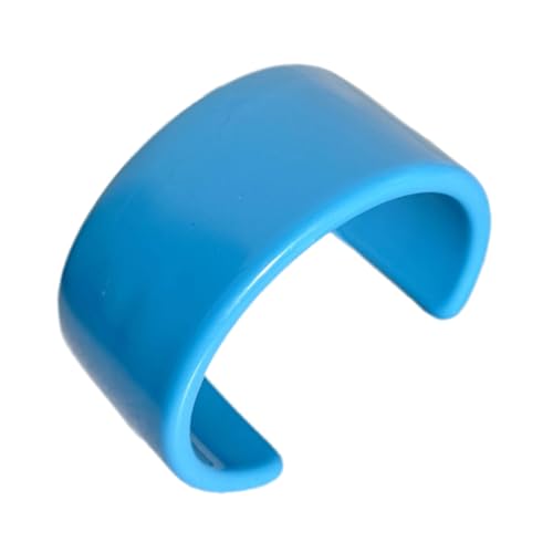 Ddujbtp Indische Party Schmuck Mode Bunte Robuste Harz Acryl Big Open Armreifen Für Frauen Breite Armbänder Jugendliche Stile Armbänder von Ddujbtp