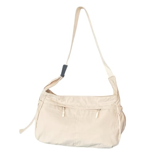 Ddujbtp Japanische Umhängetasche, künstlerisch, lässig, Umhängetasche, Nylon, Sathel, lässiger Sling Pack oder Frauen für den täglichen Gebrauch, beige, Taschen-Organizer Ddujbtp Japanische Umhängetasche, künstlerisch, lässig, Umhängetasche, Nylon, Sathel, lässiger Sling Pack oder Frauen für den täglichen Gebrauch, beige, Taschen-Organizer von Ddujbtp