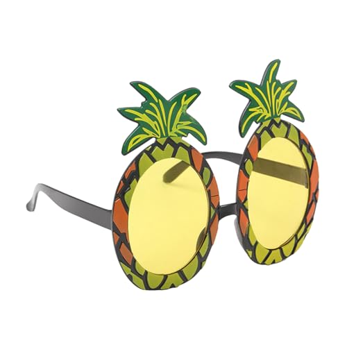 Ddujbtp Kreative Ananas Sonnenbrille Fruchtthema Brillen Mit Schönem Design Für Kinder Erwachsene Carnivals Outdoor Strand Urlaub von Ddujbtp