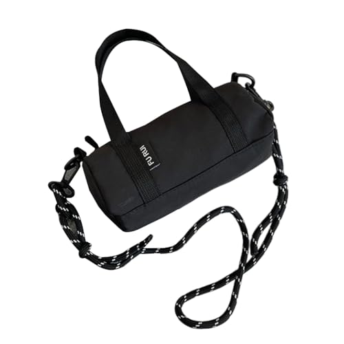 Ddujbtp Modische Nylon-Umhängetasche für Damen, geräumige Kissen-Geldbörse mit modischen Schultertaschen, Handtasche für den täglichen Gebrauch, Schwarz , Taschen-Organizer von Ddujbtp