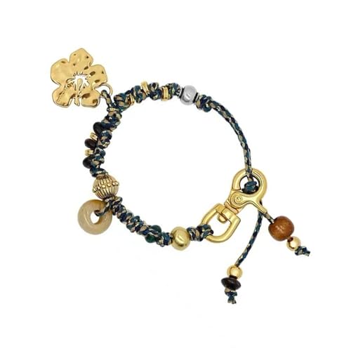 Ddujbtp Multifunktionales Hibiskus Charme Schlüsselbund Armband Handgewebt Ddujbtp Multifunktionales Hibiskus Charme Schlüsselbund Armband Handgewebt von Ddujbtp