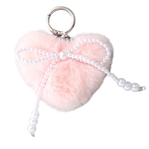 Ddujbtp Poms Poms Schlüsselanhänger, Kunstfell, Ball, Schlüsselanhänger, Kunstfell, Pompons, Schlüsselanhänger, Handtaschenanhänger, Tasche, Charm, Auto-Schlüsselanhänger, rose, Taschen-Organizer Ddujbtp Poms Poms Schlüsselanhänger, Kunstfell, Ball, Schlüsselanhänger, Kunstfell, Pompons, Schlüsselanhänger, Handtaschenanhänger, Tasche, Charm, Auto-Schlüsselanhänger, rose, Taschen-Organizer von Ddujbtp