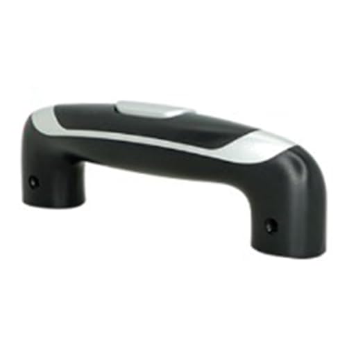 Ddujbtp Praktischer Kunststoff-Koffergriff-Ersatz für mittelgroßes Gepäck, einfache Installation, bequemer Griff, schwarzer Tragegriff, C1081a Schwarz Medium, Taschen-Organizer von Ddujbtp