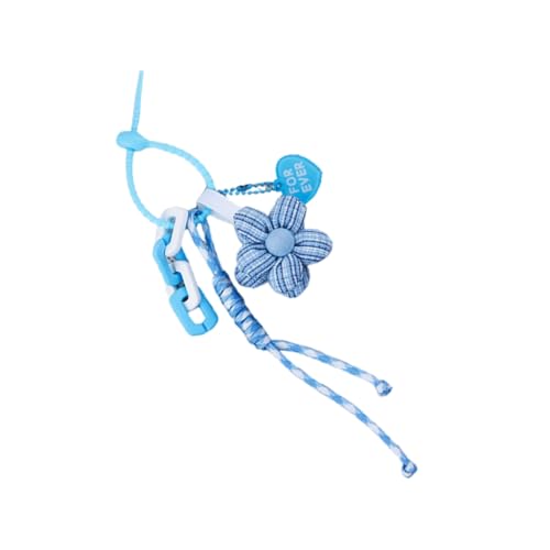Ddujbtp Schlüsselanhänger mit Blumenmuster, für stilvolle Frauen, leichtes und praktisches Accessoire, Blumenanhänger, Schlüsselhalter, Q1690 1, Taschen-Organizer von Ddujbtp