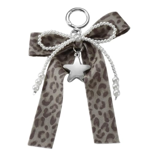 Ddujbtp Schlüsselanhänger mit Schleifen für Damen und Mädchen, Leopardenmuster, Taschenzubehör, Anhänger für Damen, Legierung, modischer Taschenanhänger, C, Taschen-Organizer Ddujbtp Schlüsselanhänger mit Schleifen für Damen und Mädchen, Leopardenmuster, Taschenzubehör, Anhänger für Damen, Legierung, modischer Taschenanhänger, C, Taschen-Organizer von Ddujbtp