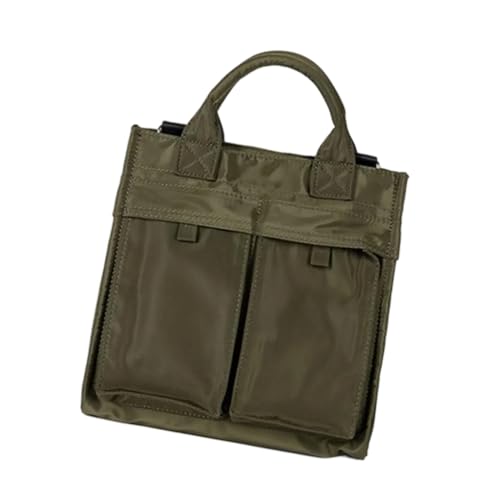 Ddujbtp Schultertasche aus Nylon mit großer Kapazität, stilvolle Umhängetasche für Damen mit mehreren Tragemöglichkeiten für Arbeit und Reisen, grün, Taschen-Organizer von Ddujbtp