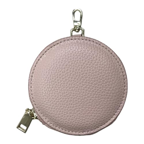 Ddujbtp Stilvolle runde Münzgeldbörse aus PU-Leder, Kleingeldfach, mit Reißverschluss, Organizer, Geldbörse, Geldtasche für Damen und Studenten, Lotus Root Pink Colo, Taschen-Organizer Ddujbtp Stilvolle runde Münzgeldbörse aus PU-Leder, Kleingeldfach, mit Reißverschluss, Organizer, Geldbörse, Geldtasche für Damen und Studenten, Lotus Root Pink Colo, Taschen-Organizer von Ddujbtp