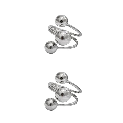 Ddujbtp Stilvoller Vielseitiger Kreisförmiger Verstellbarer Offener Fingerring Schmuck Vielseitiges Accessoire Für Männer Und Frauen Täglich Outfits High Gloss Finish von Ddujbtp