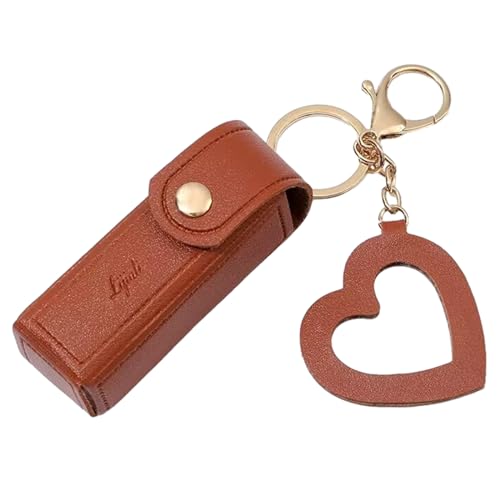 Ddujbtp Tragbarer Lippenstift Beutel Schlüsselbeutel Aufbewahrung Mit Herzanhänger Für Frauen Lippenstifte Schutzhülle Keyring Handtasche Lippenstift Schlüsselbundhalter Ddujbtp Tragbarer Lippenstift Beutel Schlüsselbeutel Aufbewahrung Mit Herzanhänger Für Frauen Lippenstifte Schutzhülle Keyring Handtasche Lippenstift Schlüsselbundhalter von Ddujbtp