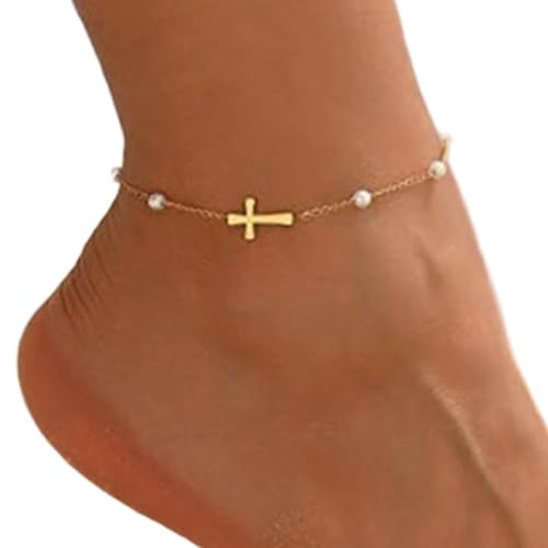 Ddujbtp Verstellbares Schicht Fußkettchenschmuck Für Frauen Mehrschichtiger Knöchelarmband Schmuckschmuck Accessoires Wasserdichte Verstellbare Knöchelarmband Frauen von Ddujbtp