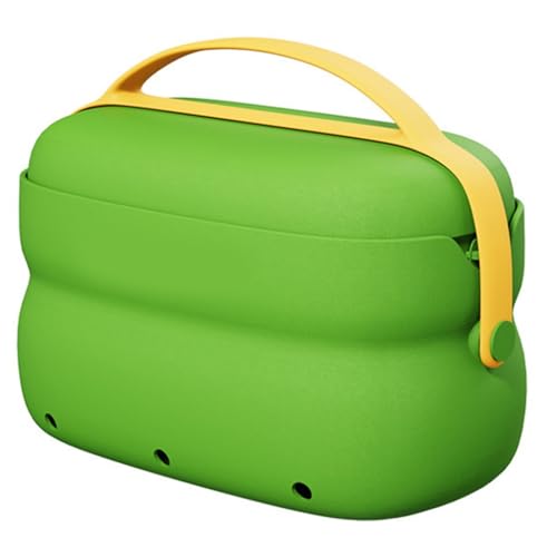Ddujbtp Wasserdichte tragbare Reise-Make-up-Tasche mit Trocken- und Nass-Trennung, Kosmetiktasche, Reisewaschbeutel für einfache Organisation, grün, Taschen-Organizer von Ddujbtp