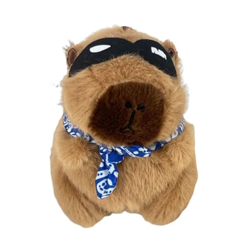 Ddujbtp Zen Capybara Plüsch-Schlüsselanhänger, Taschenanhänger, Taschendekoration, Handtaschen-Zubehör, symbolisiert Frieden und Glück für das neue Jahr, 12 Stil, Taschen-Organizer Ddujbtp Zen Capybara Plüsch-Schlüsselanhänger, Taschenanhänger, Taschendekoration, Handtaschen-Zubehör, symbolisiert Frieden und Glück für das neue Jahr, 12 Stil, Taschen-Organizer von Ddujbtp