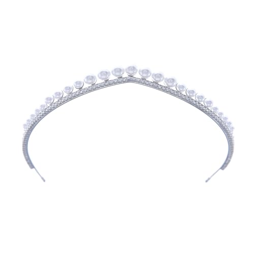Elegante Strasssteine ​​Brauttiaras Mit Nachahmungsperlen Stilvolle Designs Für Prompartys Und Besondere Anlässe Perlen Strssteine ​​Stirnband von Ddujbtp