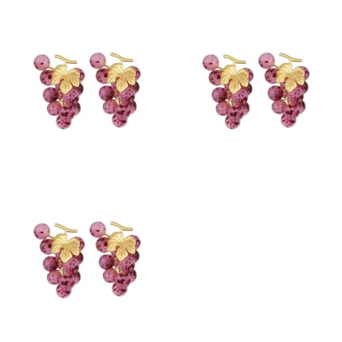 Früchte Form Ohrhörer Traubenohr Anhänger Ornament Trendy Frauen Schmuck Y2K Inspiriertes Accessoire Für Tägliche Verschleiß Einzigartiger Ornament Geschenke von Ddujbtp