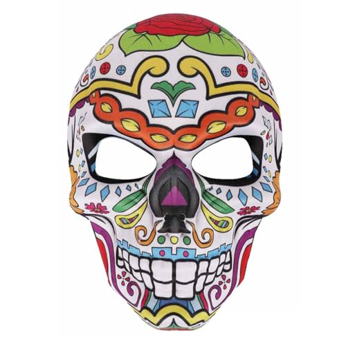 Klassiker Mexikanischer Tag Der Toten Maske Halloween Schädel Print Festivals Kostüm Requisite Für Männer Frauen Mexikanischer Tag Der Dead Cosplay Scary Skull Print Requisiten Klassiker Mexikanischer Tag Der Toten Maske Halloween Schädel Print Festivals Kostüm Requisite Für Männer Frauen Mexikanischer Tag Der Dead Cosplay Scary Skull Print Requisiten von Ddujbtp