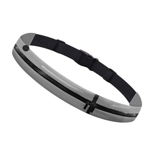 Leichtes Wanderungen Taillenpaket Für Sport 2 Fächer Wasserresistente Reflektierende Fitnessbeutel Mit Telefonhalter Reflektierender Sicherheitsgürtel Mit Gummiband von Ddujbtp