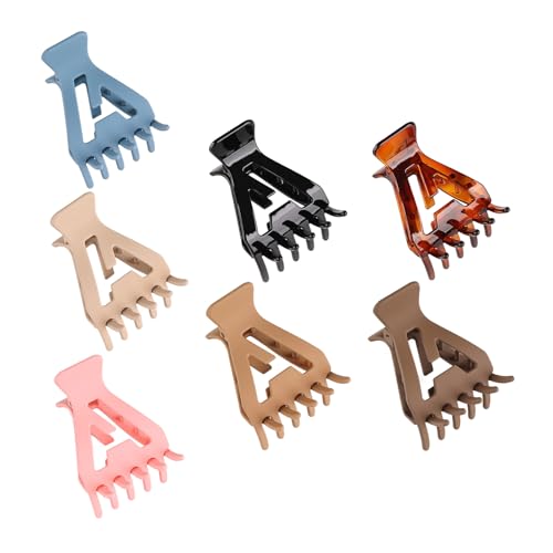 Multi Color Root Lift Clip 7pcs Für Lockiges Haar Volumisierende Styling Bequemes Harzzubehör Curly Styling Clip Set von Ddujbtp