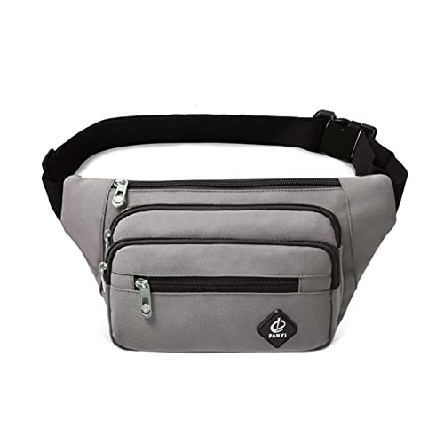 Packs Crossbody Bag Unisex Brusttaschen Reise Taille Geldbörse Mode Handy für Männer Frauen, grau, 16 x 32 x 8cm / 6.29 x 12.59 x 3.14in von Ddujbtp