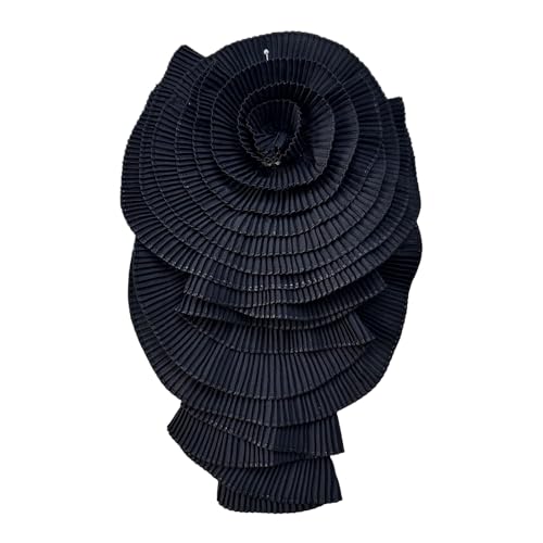 Stilvolle Gekräuselte Blumenanlagernadel Für Kleider Und Hemden Auffällige Falten Blumenbroschen Bluse Ornament BROBIN STANDARY BROCHE von Ddujbtp