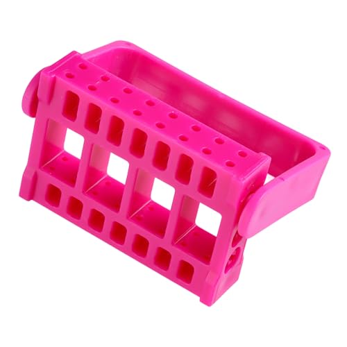 Tragbarer Nagelbohrer mit Multi-Slot-Design, rutschfeste Unterseite, für Salon und Zuhause, moderner Maniküre-Arbeitsplatz-Organizer von Ddujbtp