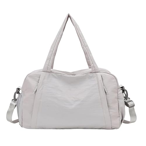 Ddujbtp Wasserfestes Fitnessstudio Sports Reisetasche Mit Mehreren Taschen Verstellbarer Schultergurt Für Reiseback Oxfords Stoff Multi Taschen Fitnessbeutel von Ddujbtp