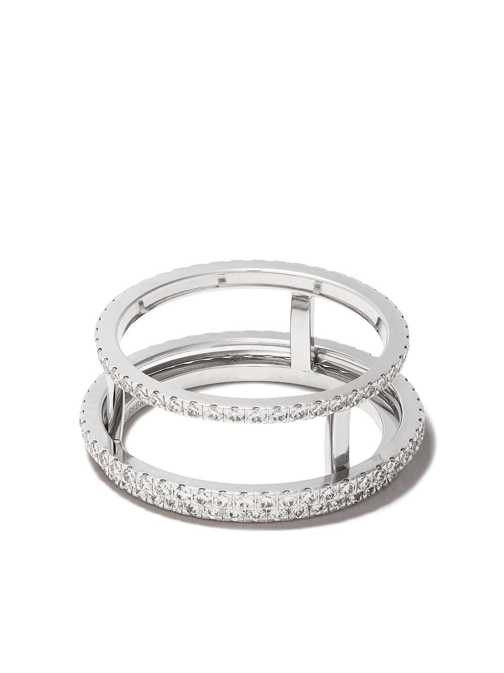 De Beers Jewellers 18kt 'The Horizon' Weißgoldring - Silber von De Beers Jewellers