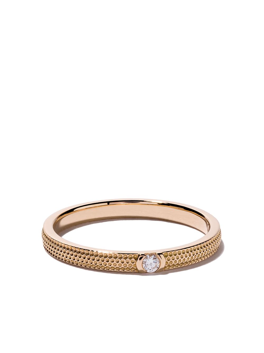 De Beers Jewellers 18kt 'Azulea' Rotgoldring mit einem Diamanten - Metallic von De Beers Jewellers