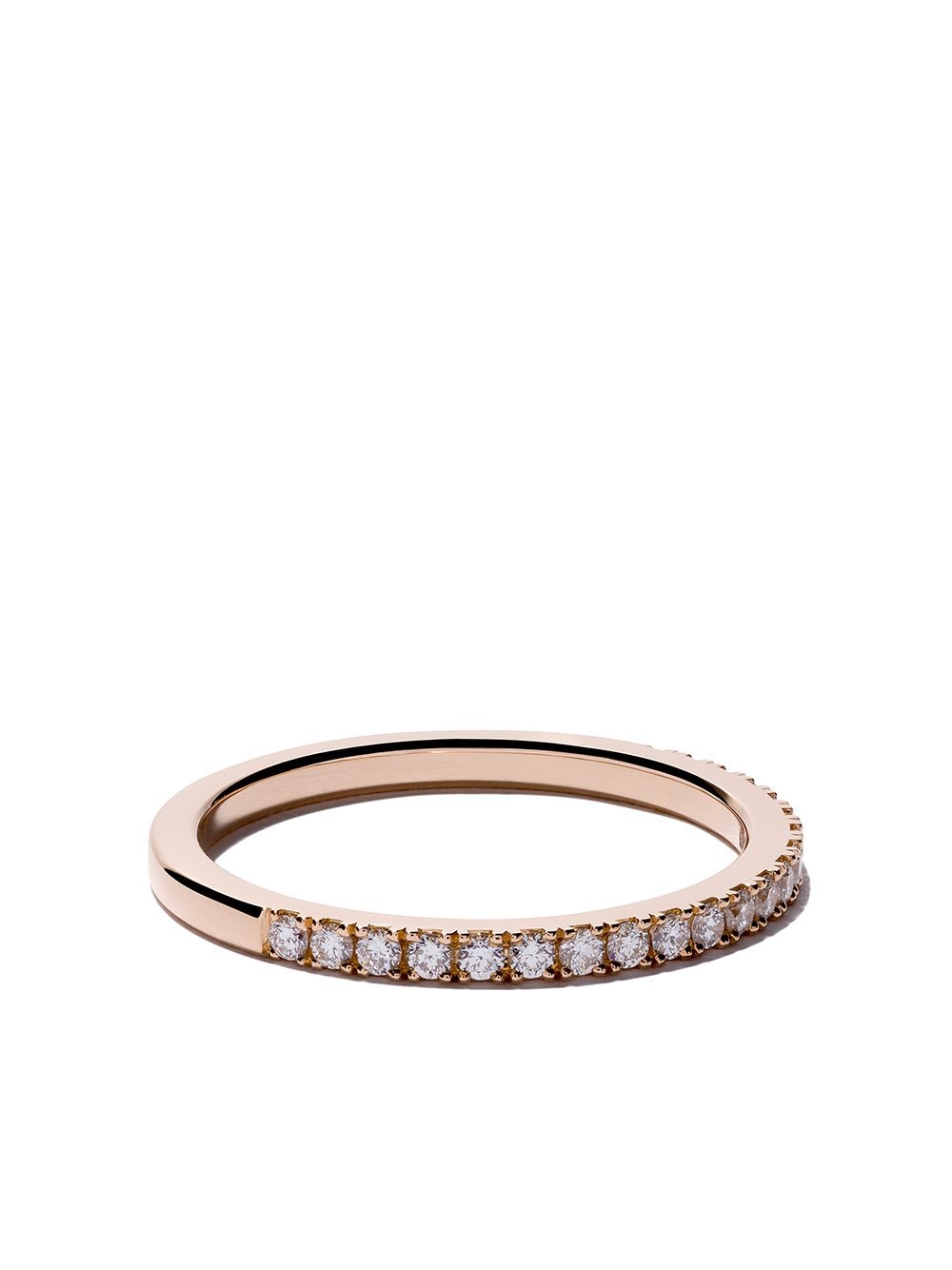 De Beers Jewellers 18kt 'Eternity' Rotgoldring mit Diamanten - Rosa von De Beers Jewellers