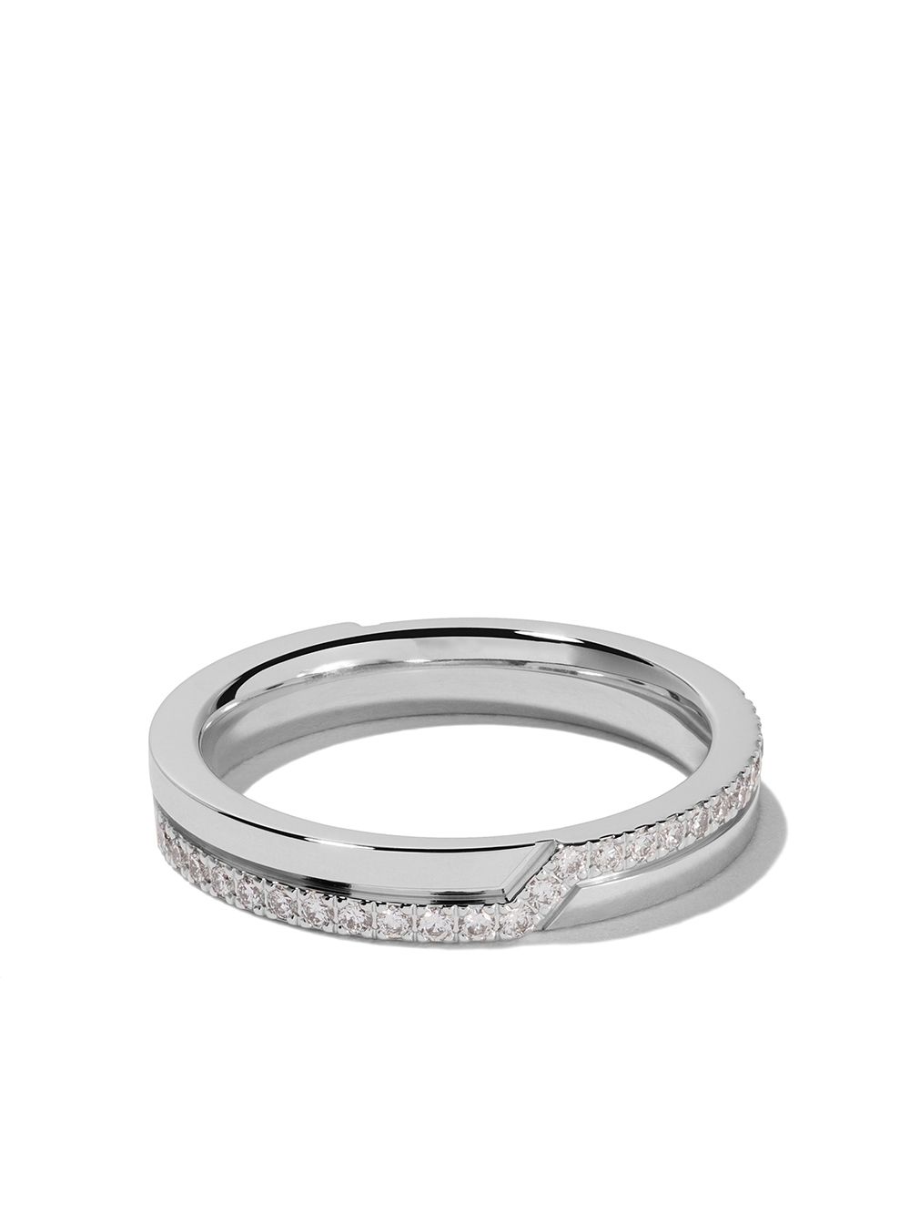 De Beers Jewellers 18kt Weißgoldring mit Diamanten - Silber von De Beers Jewellers