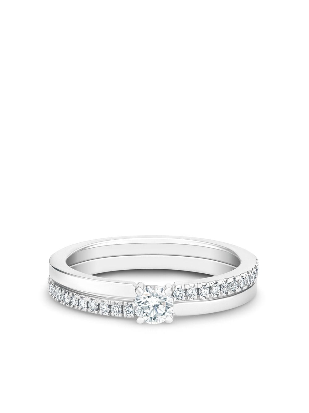 De Beers Jewellers 18kt 'The Promise' Weißgoldring - Silber von De Beers Jewellers