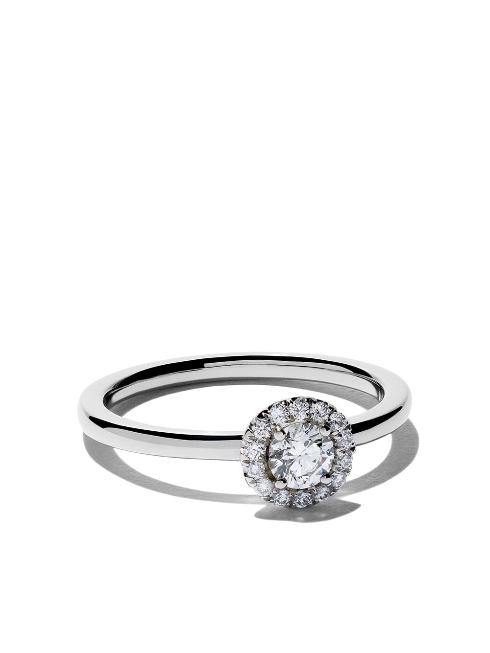 De Beers Jewellers 'My First De Beers' Platinumring mit Diamanten - Silber von De Beers Jewellers