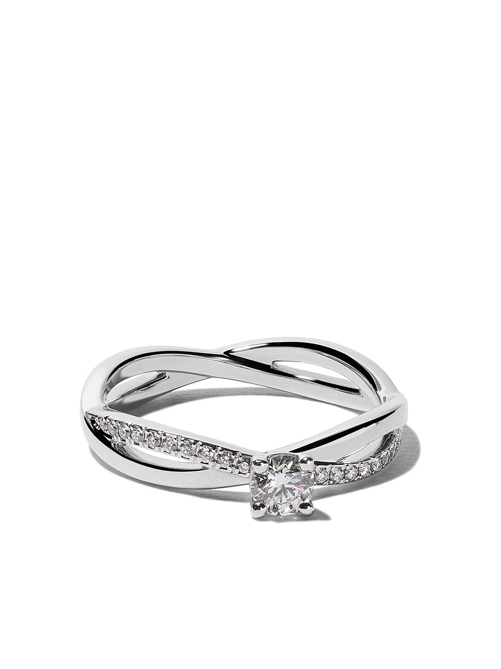 De Beers Jewellers 'My First De Beers Infinity' Ring mit Diamant - Silber von De Beers Jewellers