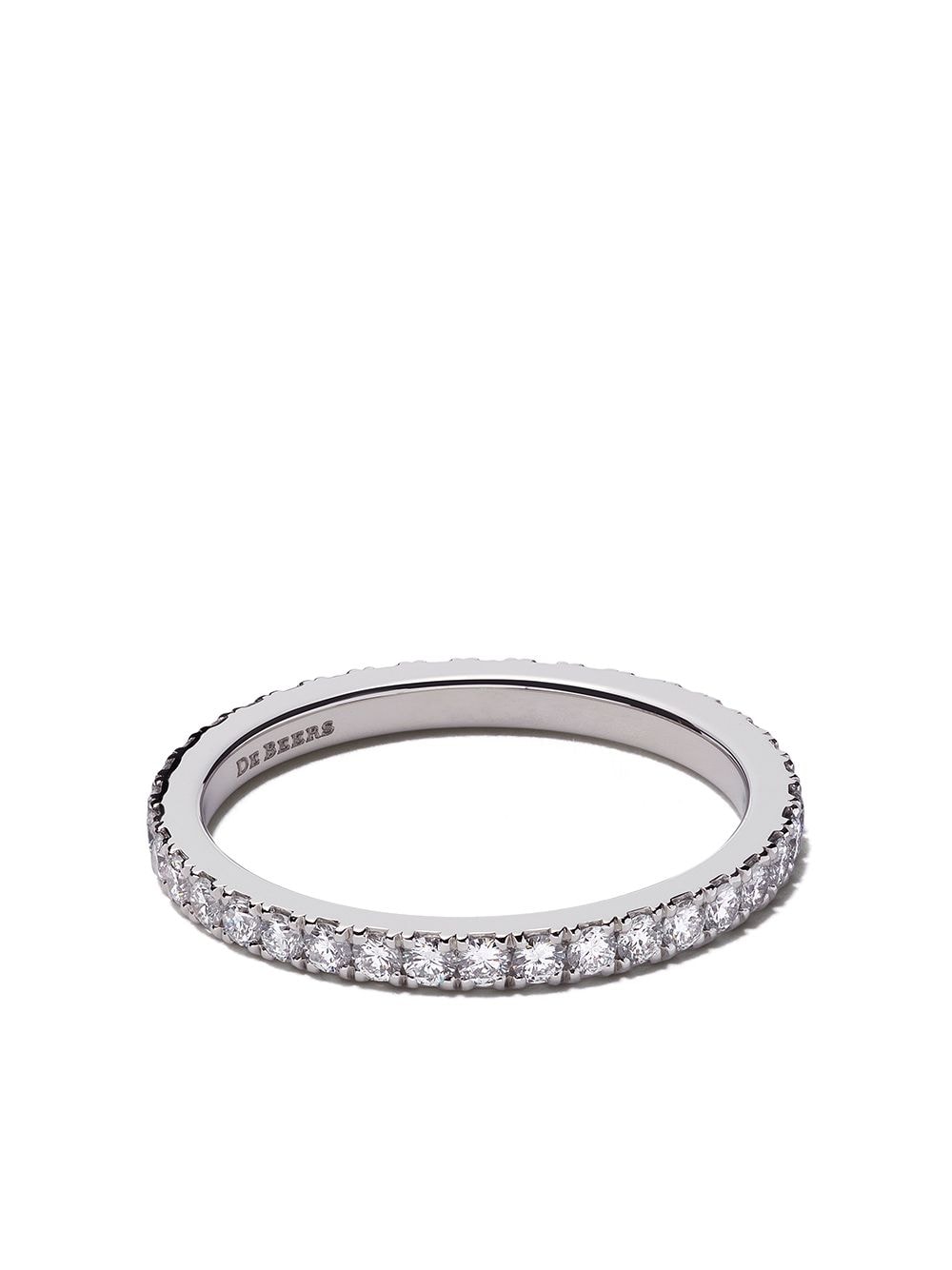 De Beers Jewellers Platinring mit Diamanten - Silber von De Beers Jewellers