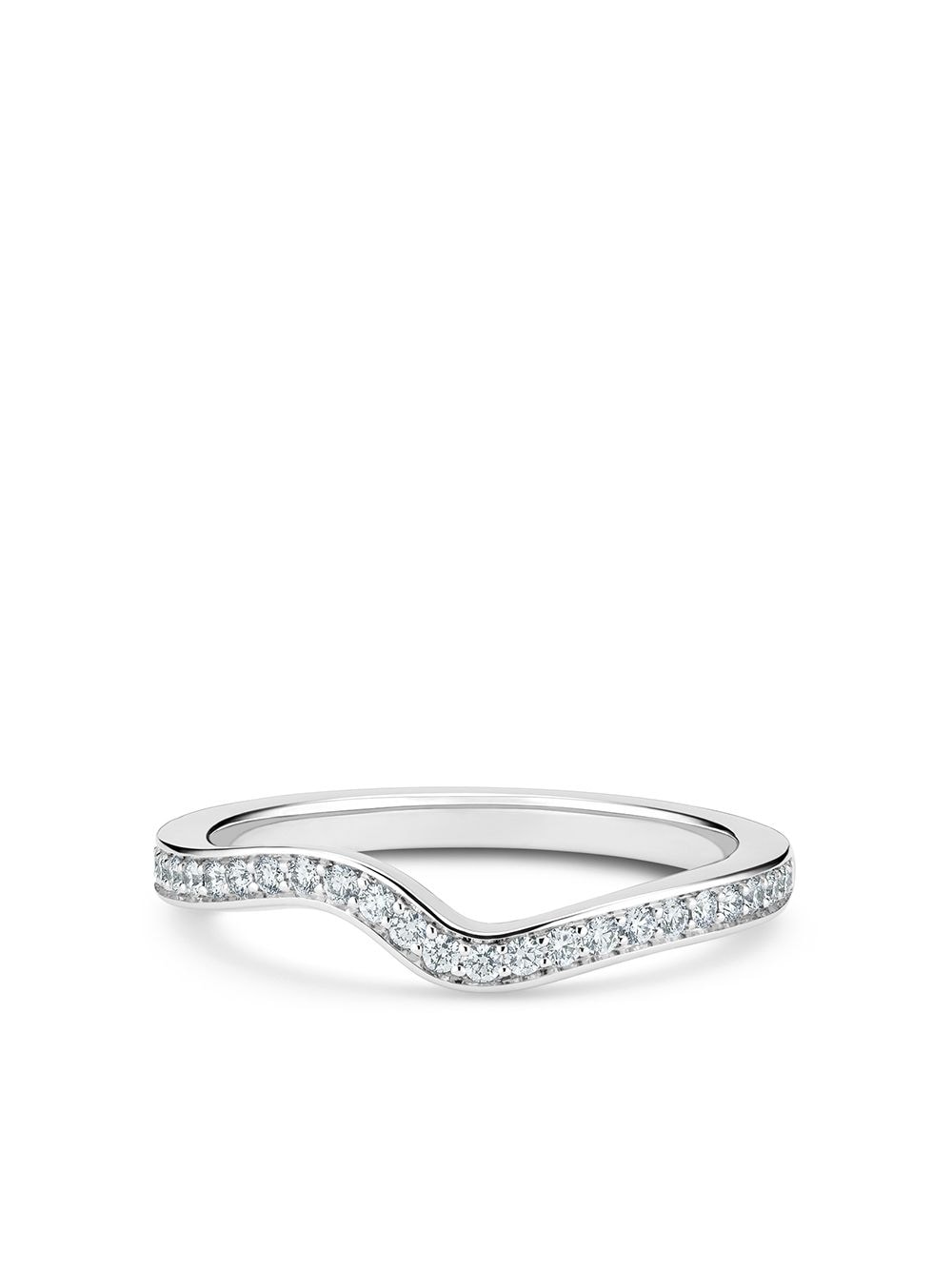 De Beers Jewellers 'Caress' Platinring - Silber von De Beers Jewellers