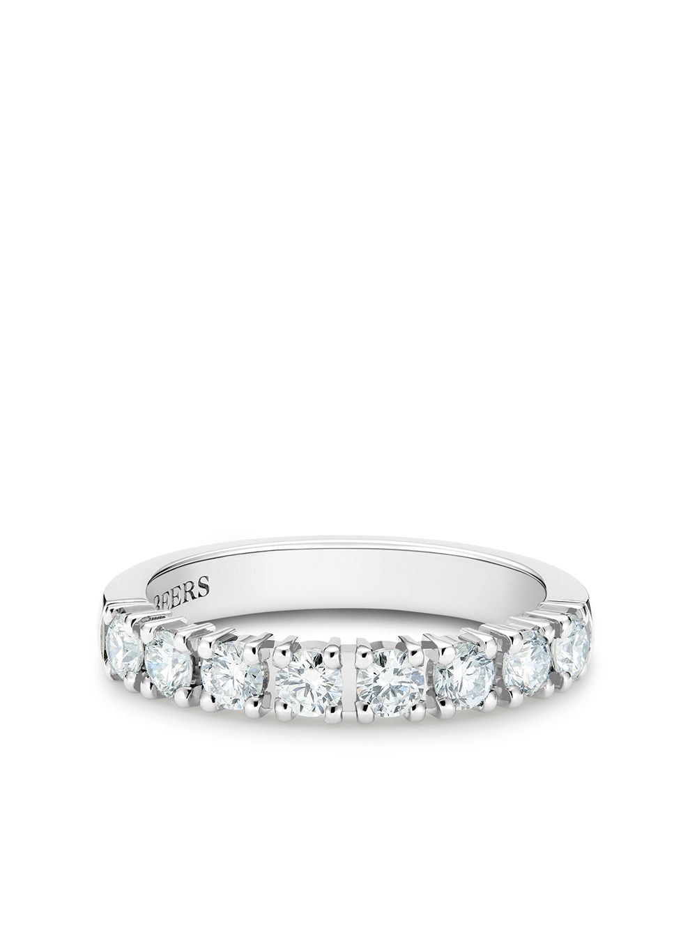 De Beers Jewellers 'DB Classic' Platinring - Silber von De Beers Jewellers