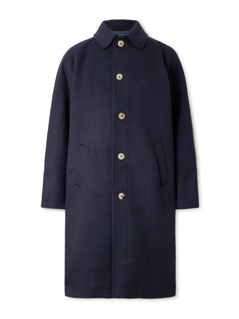 De Bonne Facture - Camargue Wool Coat - Men - Blue - IT 48 von De Bonne Facture