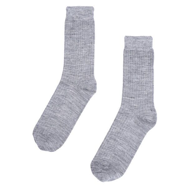 De Colores Rippstrick-Socken aus Alpaka, Wolle und Nylon von De Colores