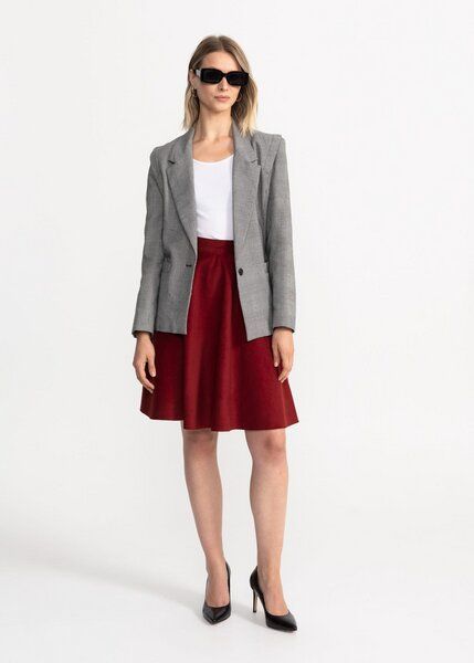 De IONESCU Cordrock kurz – Naturmaterial & feminine Silhouette von De IONESCU