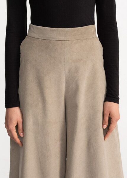 De IONESCU Damen Cordhose Palazzo – Bio & Fair produziert von De IONESCU