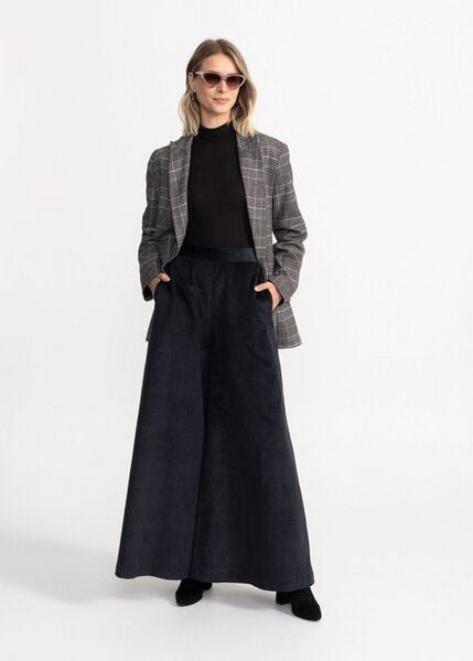 De IONESCU Damen Cordhose Palazzo – Bio & Fair produziert von De IONESCU