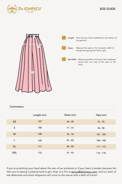 De IONESCU Damen Cordhose Palazzo – Bio & Fair produziert von De IONESCU