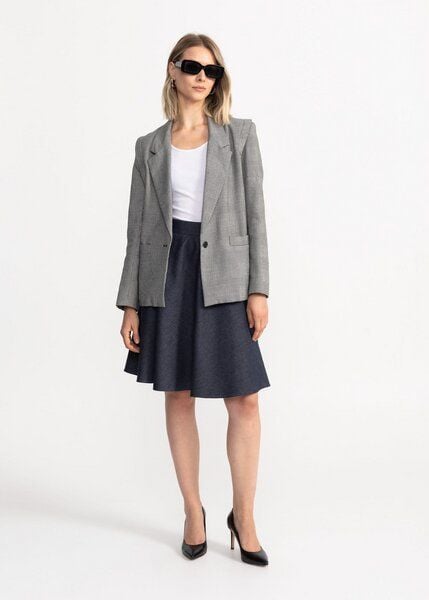 De IONESCU Der kurze Rock aus Bio-Baumwolle - Navy von De IONESCU