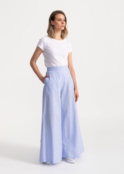 De IONESCU Die Damenhose „Palazzo“ aus 100% Bio-Baumwolle von De IONESCU