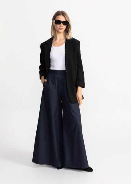 De IONESCU Die Damenhose „Palazzo“ aus Bio-Baumwolle von De IONESCU